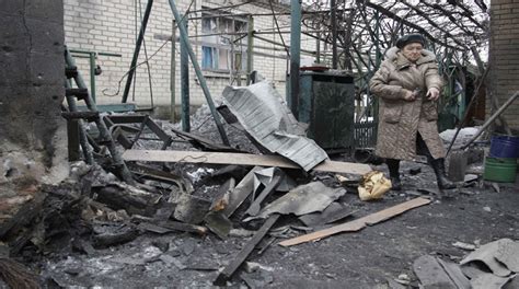 Destrucción en Donetsk tras bombardeos del Ejército ucraniano ...