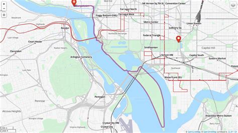 Detailed Maps | Washington Running Club