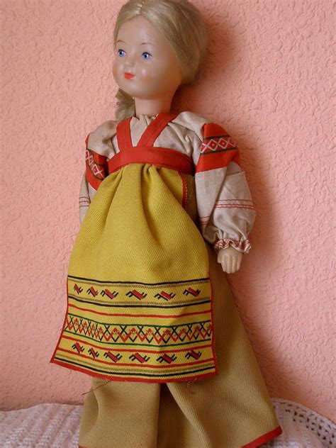 Details about VERY RARE OLD VINTAGE RUSSIAN SOVIET DOLL c.1969 Antigua ...