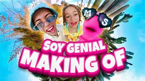 DETRÁS DE CÁMARAS 1  Soy genial  / Nueva canción Mika Sofi BoMS   YouTube