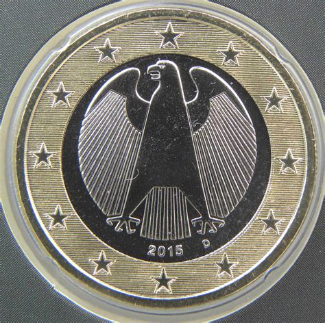 Deutschland 1 Euro Münze 2015 D   euro muenzen.tv   Der ...