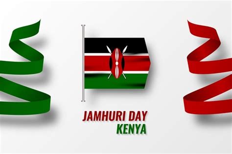Día de la independencia de kenia o concepto de feliz día ...