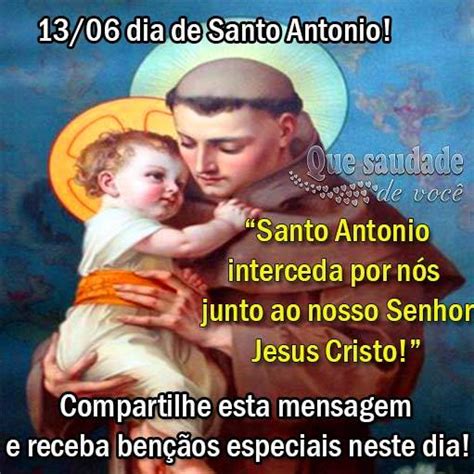 Dia de Santo Antônio   16 Imagens, Mensagens e Frases para ...