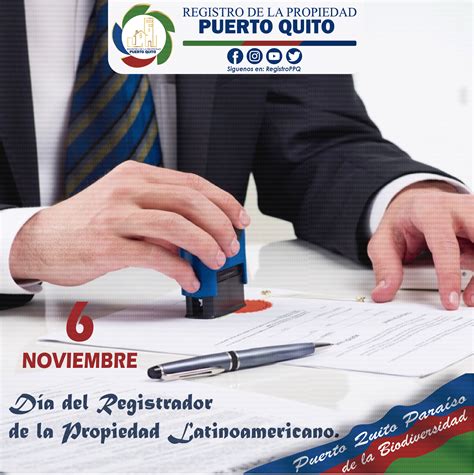 Día del Registrador de la Propiedad Latinoamericano – Registro de la ...