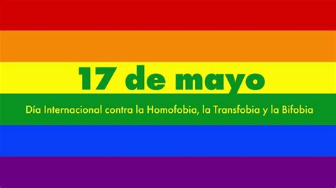 Día Internacional contra la Homofobia, la Transfobia y la ...