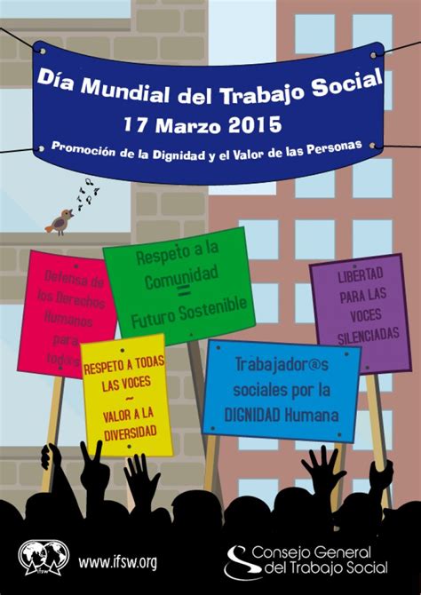 DIA INTERNACIONAL DEL TRABAJO SOCIAL 2015   Noticias   Colegio Oficial ...