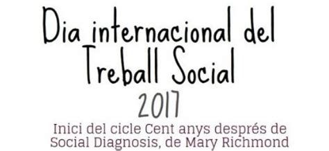 Dia Internacional del Treball Social UFR de Treball Social Facultat ...
