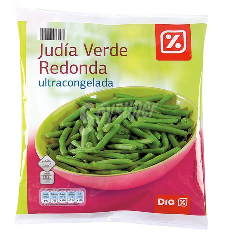 DIA Judía verde redonda Bolsa 1 kg