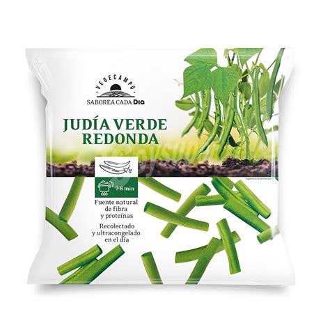 DIA Judías verdes redondas vegecampo Bolsa 1 kg