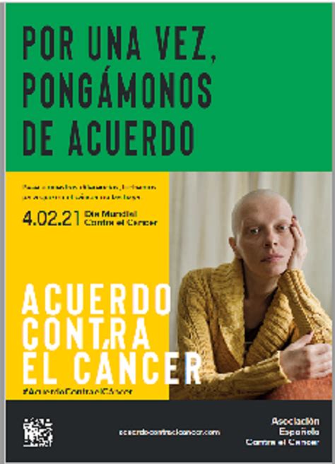 DÍA MUNDIAL CONTRA EL CANCER. DÍA OFICIAL DE SENSIBILIZACIÓN. 04/02/2021.