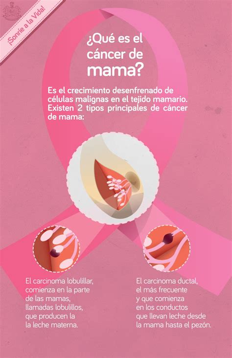 Día mundial de la lucha contra el cáncer de mama: Infografía