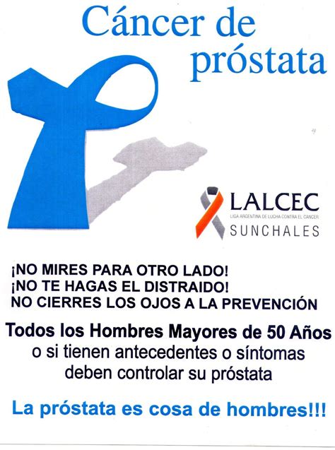 Día Mundial del Cáncer de Próstata | SunchalesHoy   Sunchales todos los ...