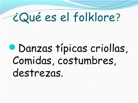 Día mundial del folklore