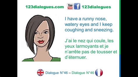 Dialogue 46   English French Anglais Français   I m not ...