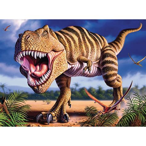 Diamond Painting   Full Round   T.Rex Dinosaur