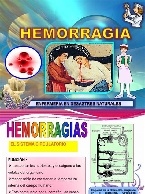 Diapositiva de Hemorragia Final | Sangre | Sistema circulatorio