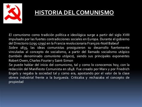 Diapositiva del comunismo