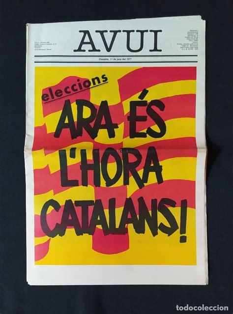 diari avui nº 348   11 de juny de 1977   espec   Comprar Otras revistas ...