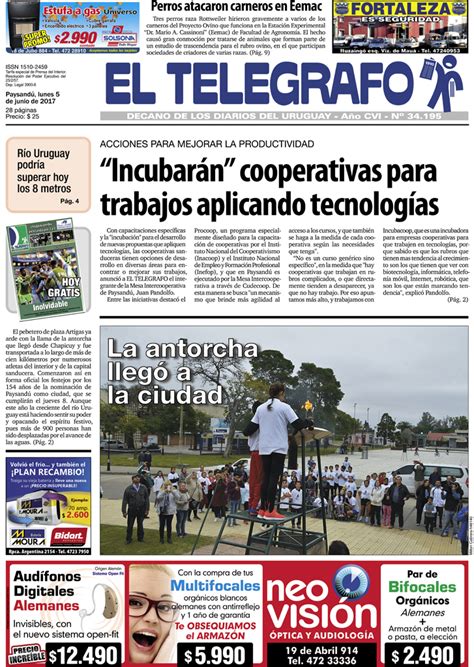 Diario El Telégrafo | Paysandú | Uruguay