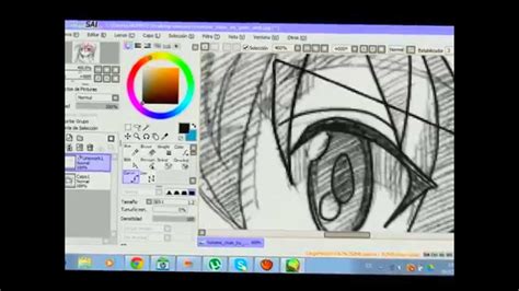 dibujando en paint tool sai  programa para dibujar anime ...