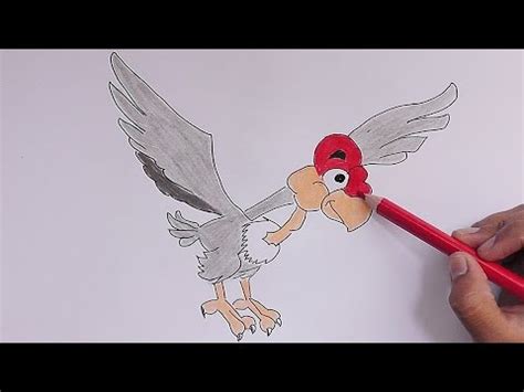 Dibujando y coloreando a Condor   Drawing and coloring Condor   YouTube