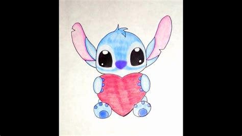 dibujar un stitch FACIL Y RAPIDO  TIERNO STITCHS    YouTube