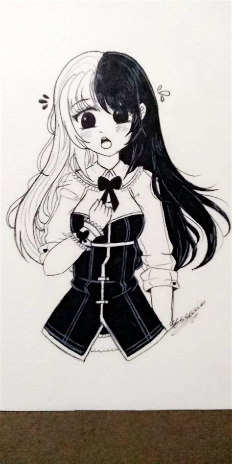 Dibujo blanco y negro 2 | •Dibujos y Animes• Amino