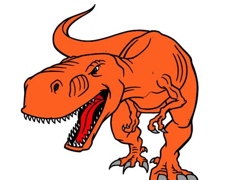 Dibujo de Dinosaurio enfadado pintado por Piterzitho en ...