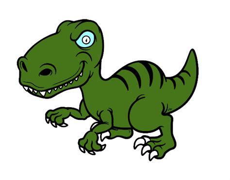 Dibujo de Dinosaurio velociraptor pintado por en Dibujos.net el día 28 ...