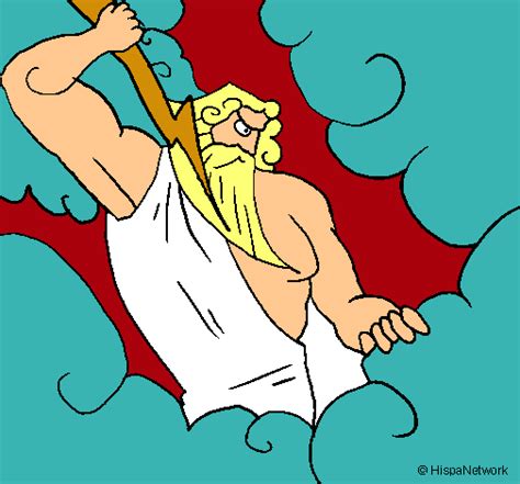 Dibujo de Dios Zeus pintado por Luciasaave en Dibujos.net el día 25 11 ...