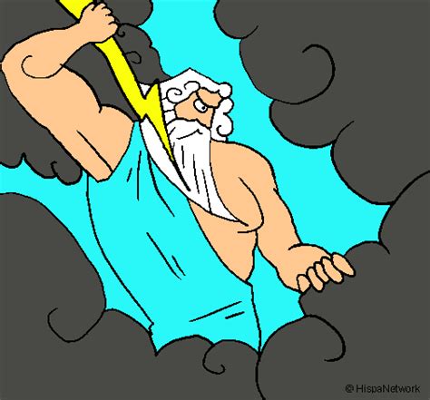 Dibujo de Dios Zeus pintado por Zeus en Dibujos.net el día 19 01 11 a ...