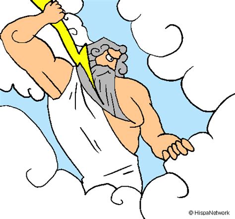 Dibujo de Dios Zeus pintado por Zeus en Dibujos.net el día 21 09 10 a ...