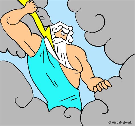 Dibujo de Dios Zeus pintado por Zeus en Dibujos.net el día 23 07 11 a ...