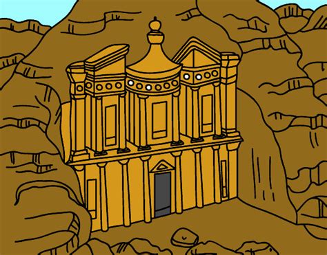 Dibujo de El tesoro de Petra pintado por en Dibujos.net el ...