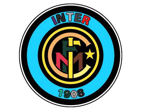 Dibujo de Escudo del Inter de Milán pintado por en Dibujos ...