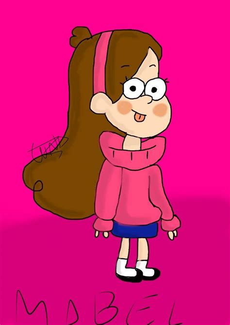 Dibujo de Mabel | Gravity Falls Amino •Español• Amino