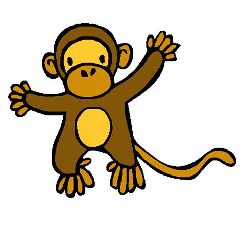 Dibujo de Mono pintado por Monos en Dibujos.net el día 09 ...