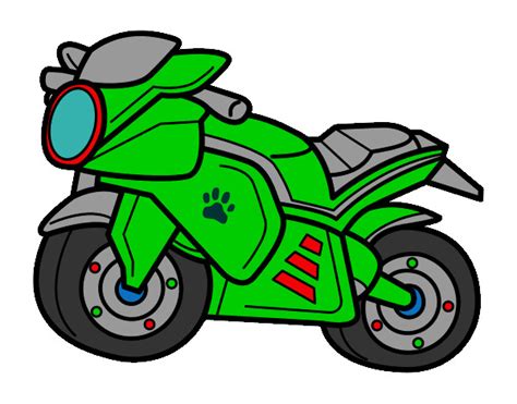Dibujo de Moto deportiva pintado por Clopeza76 en Dibujos.net el día 06 ...