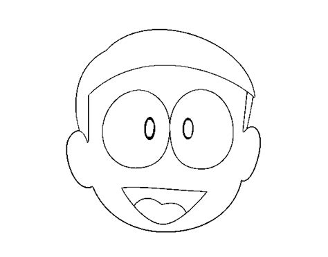 Dibujo de Nobita para Colorear   Dibujos.net