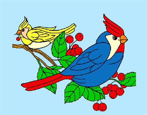 Dibujo de Pájaros pintado por Lamorales en Dibujos.net el ...