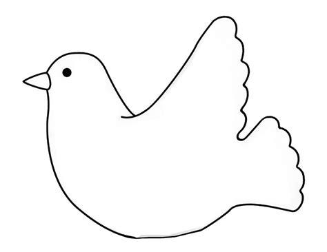 dibujo de paloma de la paz para imprimir   Buscar con Google | Paloma ...