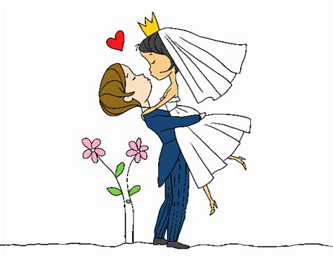 Dibujo de Puedes besar a la novia pintado por en Dibujos ...