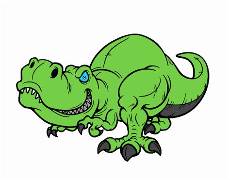 Dibujo de Tyrannosaurus Rex pintado por en Dibujos.net el día 21 10 15 ...