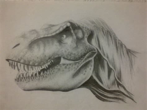 Dibujo de un T Rex  2    Taringa!