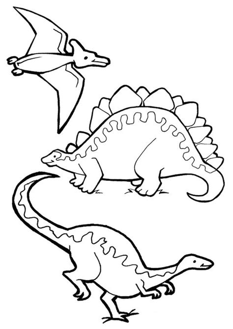 Dibujo para colorear Dinosaurios   Dibujos Para Imprimir Gratis   Img 11143