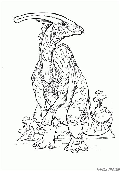 Dibujo para colorear   Dinosaurios