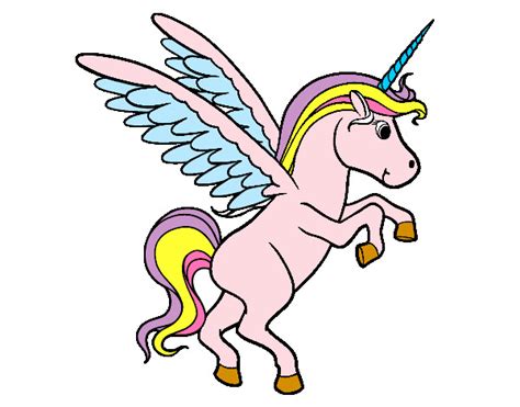 Dibujo unicornio infantil Imagui