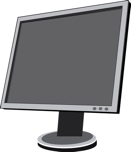 Dibujo vectorial de pantalla de PC | Vectores de dominio ...