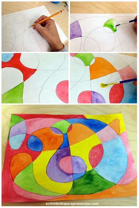 Dibujos abstractos faciles de hacer a lapiz para niños   Imagui