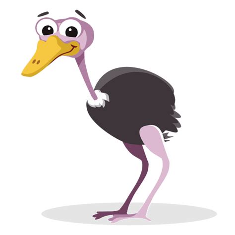 Dibujos animados de avestruz   Descargar PNG/SVG transparente